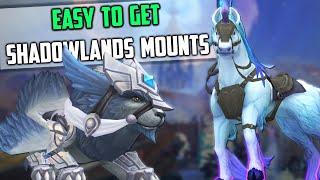 Easy to Get Shadowlands Mounts and How to Get Them  WoW [upl. by Castro]