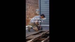 Ekodeck  Deck It Yourself Episode 1 Removal amp inspection [upl. by Ajile322]