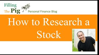 How to Research a Stock using Yahoo Finance [upl. by Rivers]