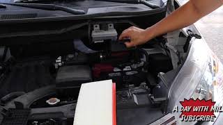 HOW TO Replace Air Filter Nissan NV200 2017 How to replace it [upl. by Lanny854]