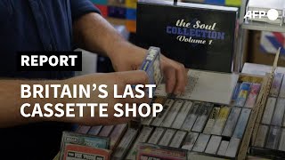 UKs last cassette shop reels in nostalgic music lovers  AFP [upl. by Lesko]