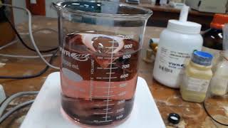 Sol gel synthesis demonstration [upl. by Renaldo]