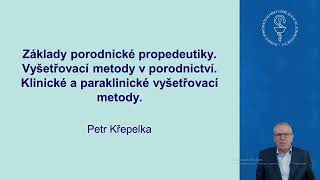 porodnická propedeutika [upl. by Slosberg]