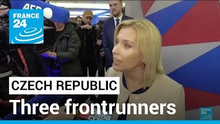 Three frontrunners as Czechs vote for new president • FRANCE 24 English [upl. by Peugia]