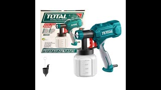 Unleashing the Power Total 450W TT4506 Spray Gun Unboxing and First Impressions [upl. by Nickles]