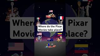 Where do the Pixar Movies take Place disney pixar [upl. by Adnahcir]