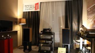 Harbeth Super HL5 plus  Nottingham Space Deck  Sugden DAC 4 MHES 2015 20 November [upl. by Lalitta242]