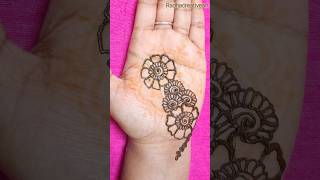 Right hand mehndi design trending music mehndi shorts henna ytshorts [upl. by Sualk275]