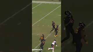 Chicago Bears Tyrique Stevenson Taunts Washington Commanders Fans then loses the game on a hail mary [upl. by Usanis481]