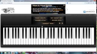 Virtual Piano  Introduction of Bloodstream  Stateless [upl. by Gilberte138]