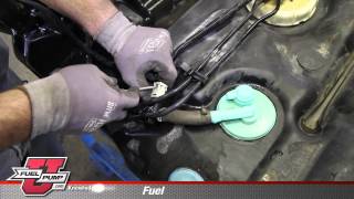 How to Install Fuel Pump E2290M in a 2001  2003 Ford Windstar Minivan [upl. by Ahseat676]