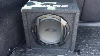 Alpine SWE815 Active Subwoofer [upl. by Reynold]