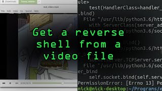 Create a Reverse Shell Using a Fake MP4 File Tutorial [upl. by Cynar]