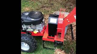 Review of wood chipper attachment for DR Field and Brush Mower [upl. by Sana]