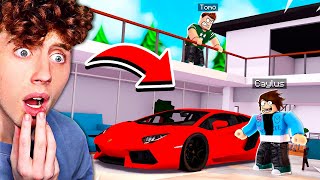 Big Brother Stole My SUPERCAR In Roblox RP [upl. by Lemieux]