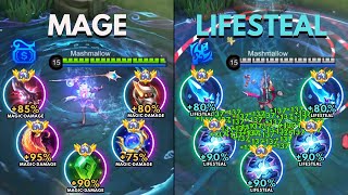 Odette Mage Build vs Odette Lifesteal Build [upl. by Maryl]