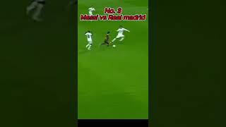 Messi dribble against Real madrid 👽🐐 football messi [upl. by Peadar]