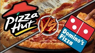 DOMINOS Vs PIZZA HUT  Honest Review [upl. by Ayoras]