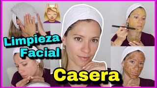 LIMPIEZA FACIAL PROFUNDA EN CASA PASO A PASO  NatyGloss [upl. by Avra]