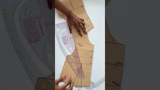 Back Bodice Block drafting [upl. by Shelbi814]