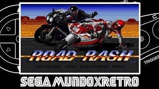 Road Rash Sega Genesis Rom en Español [upl. by Amyaj]