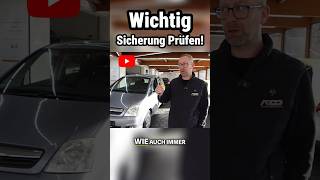 ✅WICHTIG Sicherung Prüfen✅ [upl. by Ititrefen7]