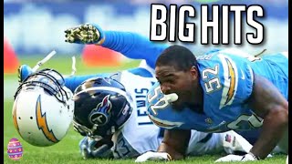 NFL Biggest Hits on RBs [upl. by Howenstein]