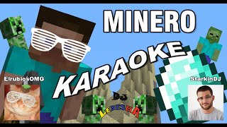 Minecraft Minero Karaoke  Elrubios Ft StarkinDJ [upl. by Norabal]