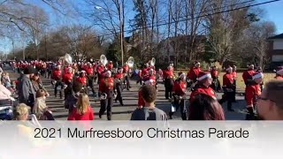 2021 Murfreesboro Christmas Parade Highlights [upl. by Enylecoj664]