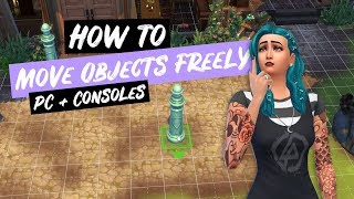 How to freely Move Objects in The Sims 4  Tutorial  The Sims 4 PC amp XBOXPS [upl. by Braswell212]