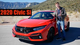 Review 2020 Honda Civic Si Sedan [upl. by Laden947]