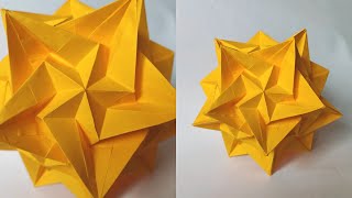 Origami PARADIGMA KUSUDAMA by Ekaterina Lukasheva [upl. by Skiba]