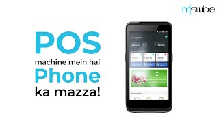 Wisepos Go  Smart POS Machine  AapkaDigitalSaathi  Mswipe Technologies [upl. by Solegnave52]