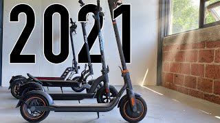 10 Best Electric Scooters of 2021 [upl. by Rutherfurd183]