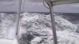 Trimaran sailing fast on solo passage [upl. by Roxine]