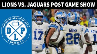 Jacksonville Jaguars Post Game  Detroit Lions Podcast Reacts [upl. by Lizbeth]