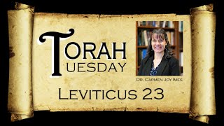 Torah Tuesday  Leviticus 23 [upl. by Alleuqcaj659]