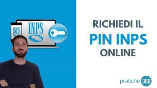 TUTORIAL come richiedere il PIN dellINPS online [upl. by Corson]