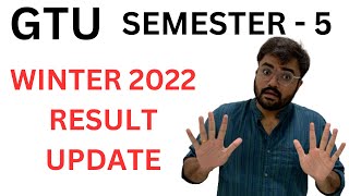 GTU  Semester5  Result update  Degree [upl. by Winikka651]