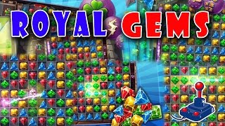 Royal Gems  Puzzle Games  FreeGamePick [upl. by Aikyn]