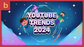 YOUTUBE TRENDS 2024 [upl. by Alleuol]