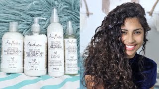 SheaMoisture 100 Virgin Coconut Oil Line Review [upl. by Ayifa]