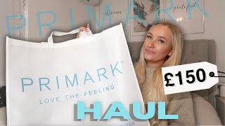 HUGE £150 PRIMARK HAUL [upl. by Sinylg]