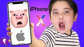 iPhone X Animojis with HobbyFamily [upl. by Adnilav217]