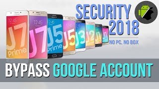 Bypass FRP Samsung J7 Pro and all Samsung J Series Security 2018 Android 7 no PC [upl. by Thirzi]