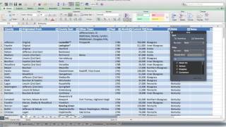 Using Excel Tables for Genealogy [upl. by Sairacaz]