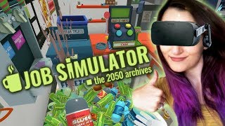 How To Be The GREATEST Store Clerk EVER  Job Simulator VR 1 [upl. by Tam]