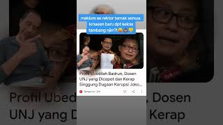 Profil Ubedilah Badrun Dosen UNJ yang Dicopot dan Kerap Singgung Dugaan Korupsi Jokowi shorts unj [upl. by Steffy43]