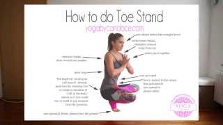 How to do Toe Stand [upl. by Giltzow]