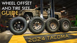 2024 Tacoma Wheel Offset amp Tire Size Guide  FULL CYCLE TEST 2024Tacoma toyotatacoma2024 [upl. by Cariotta]